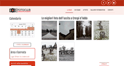 Desktop Screenshot of fotoclubombriano.it